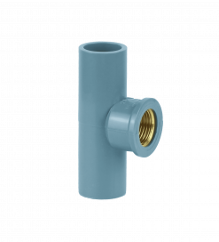 Phụ tùng cấp: Ba chạc 90 độ ren trong đồng