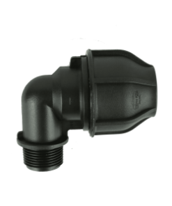 Phụ tùng phun: Nối góc 90 độ ren ngoài