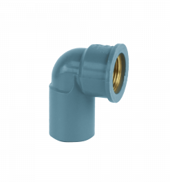 Phụ tùng cấp: Nối góc ren trong 90 độ đồng