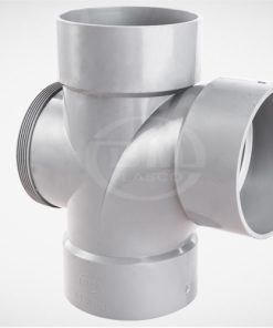 Phụ kiện thoát - T cong kiểm tra mặt sau