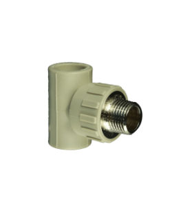 Phụ tùng ép phun: Ba chạc 90 độ ren ngoài